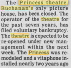 Hollywood Theatre - 27 Oct 1982 50 Year Retrospective Article